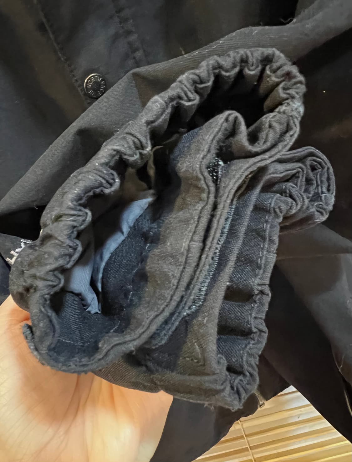 노스페이스 남성 블랙 후드집업점퍼  상품이미지5