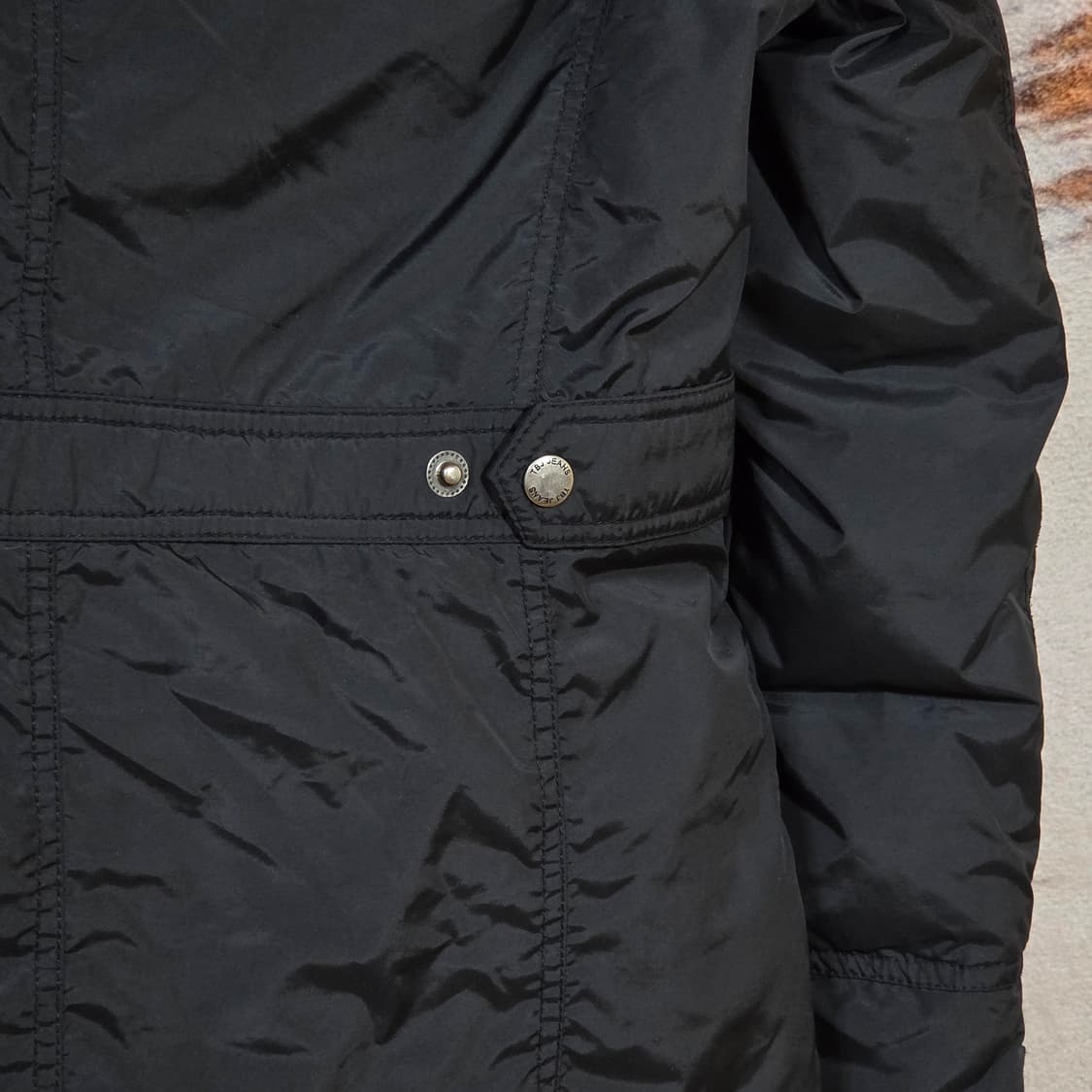 빈티지 TBJ 실버자수 덕다운 패딩 상품이미지7