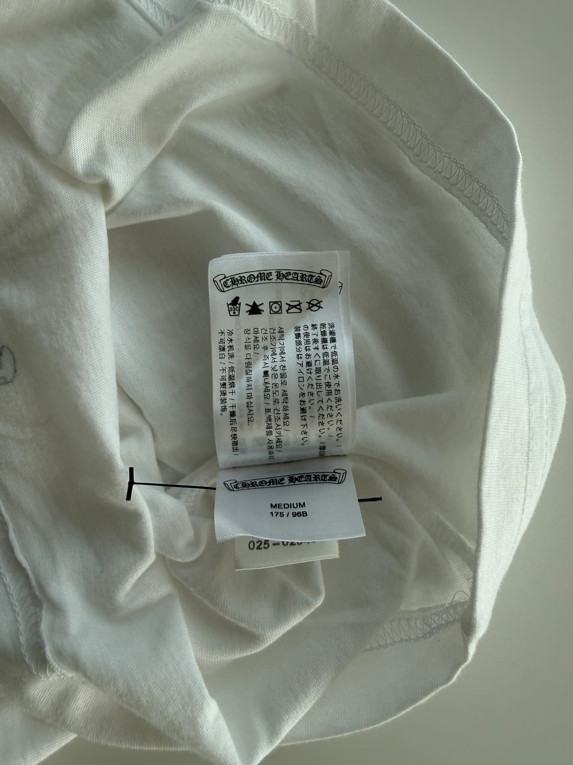 크롬하츠 레드바인대거 롱슬리브 화이트 상품이미지4