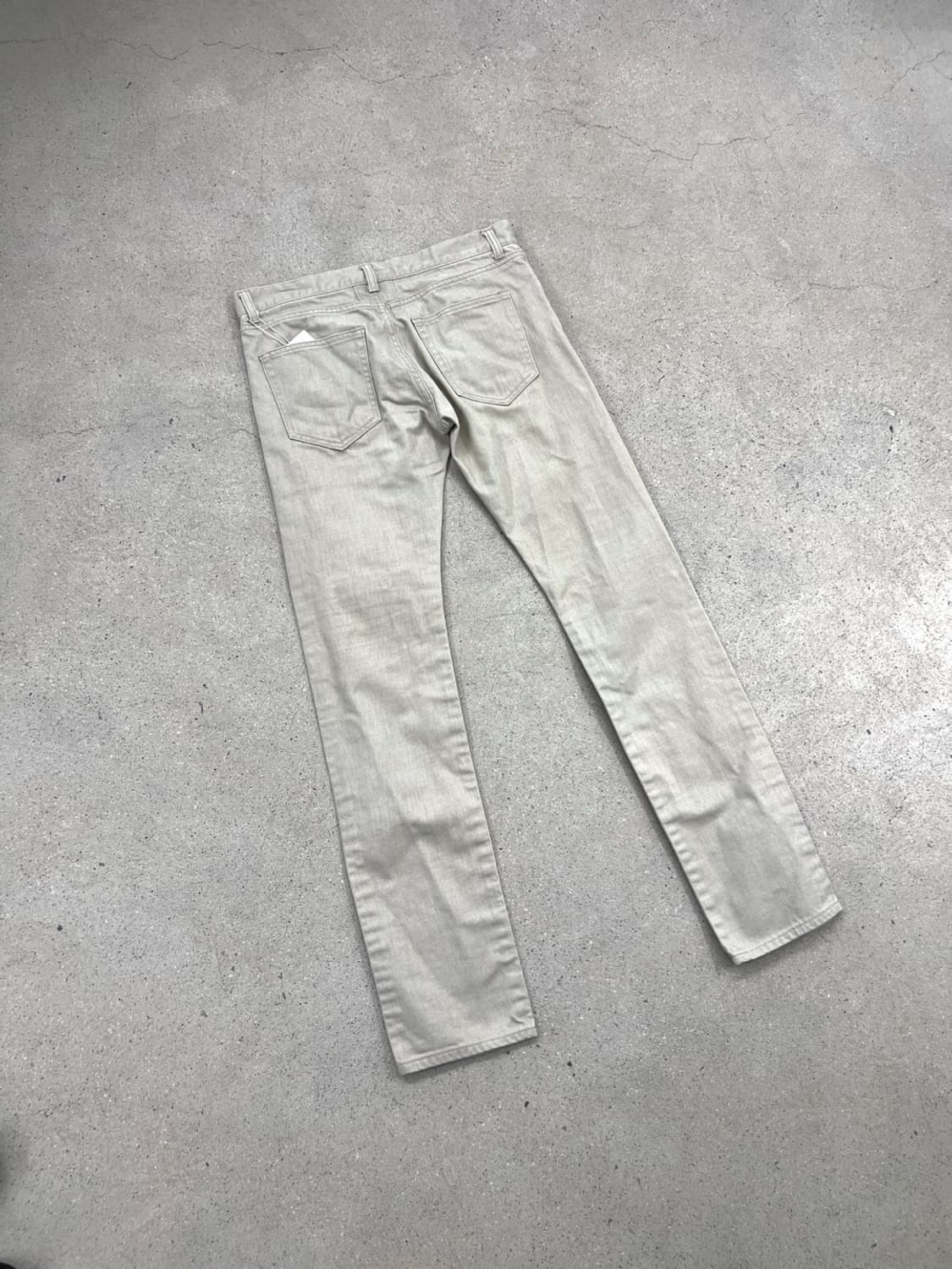 생로랑 13SS D01 라이트베이지 슬림진 상품이미지3