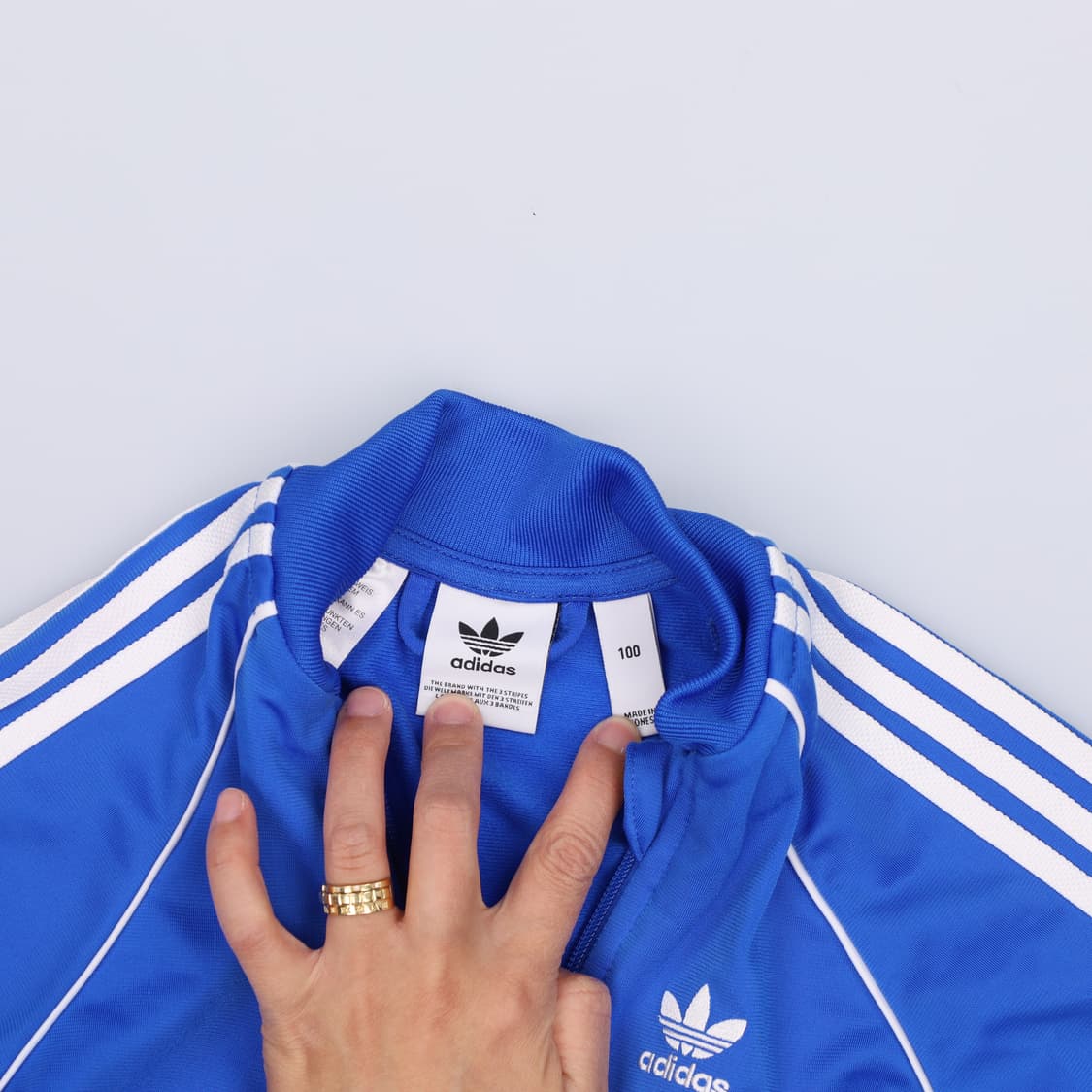 100 아디다스 키즈 트랙탑 0423H1 상품이미지3