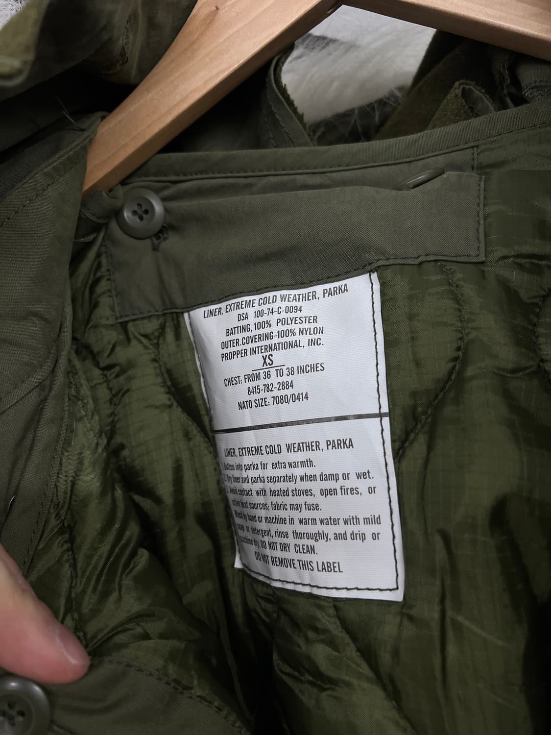 프로퍼 m65 피쉬테일 개파카  상품이미지4