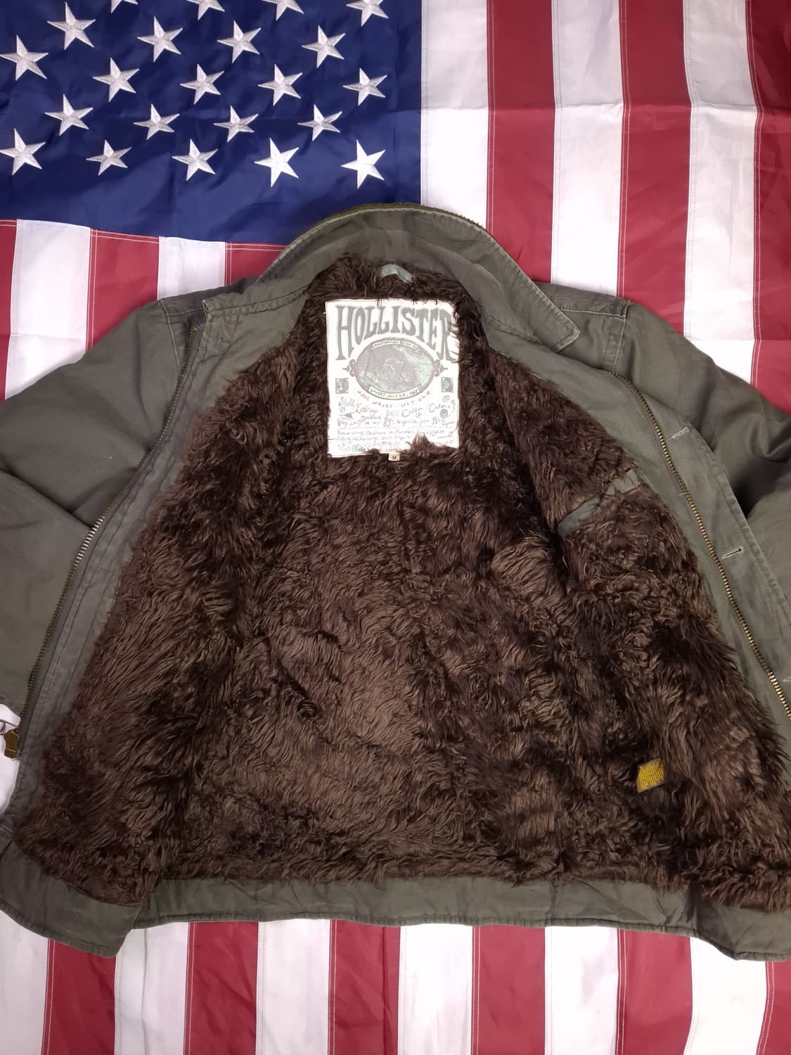 오리지날 홀리스터 쉐르파 덱자켓 상품이미지7
