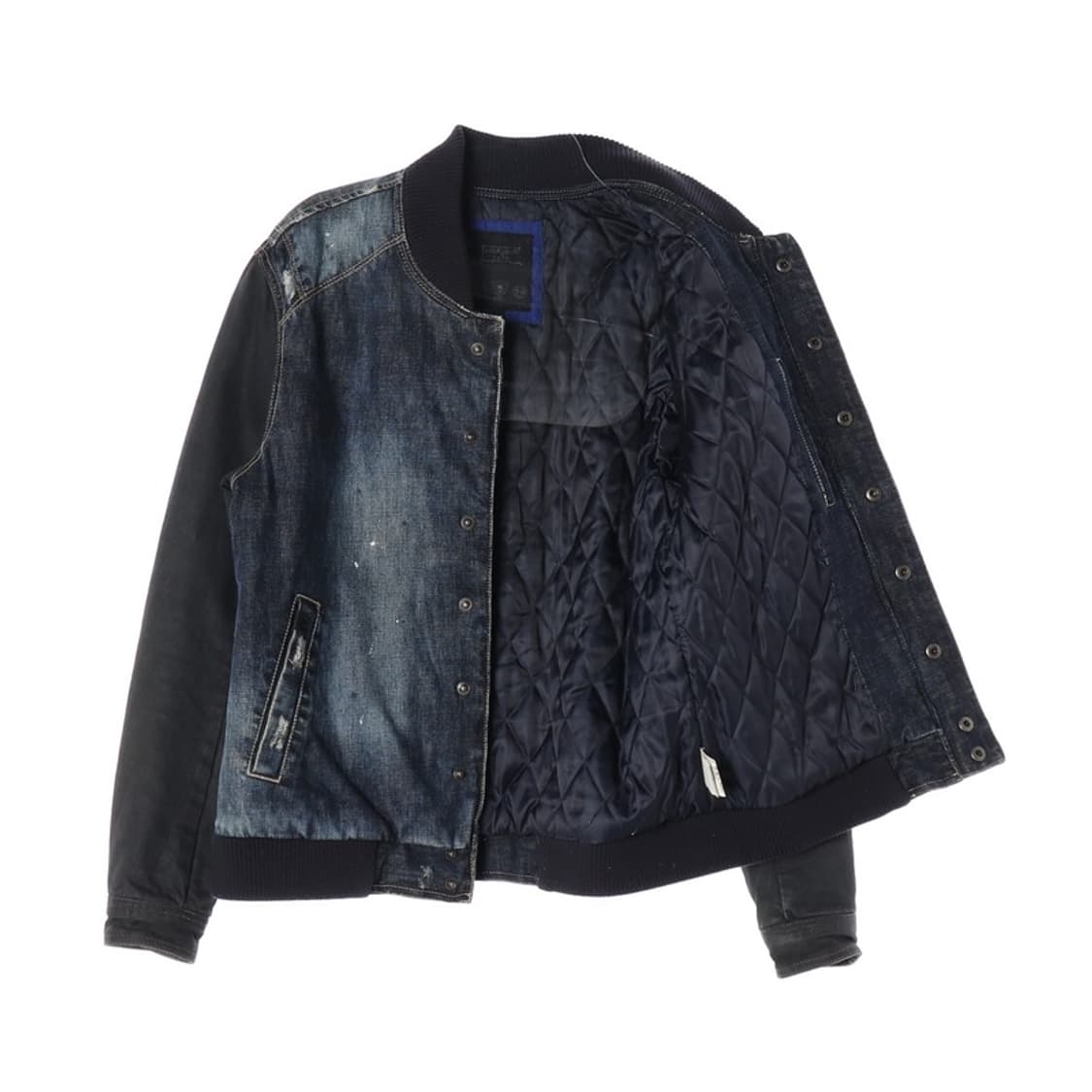 버커루 빈티지 데님 봄버 L 상품이미지2