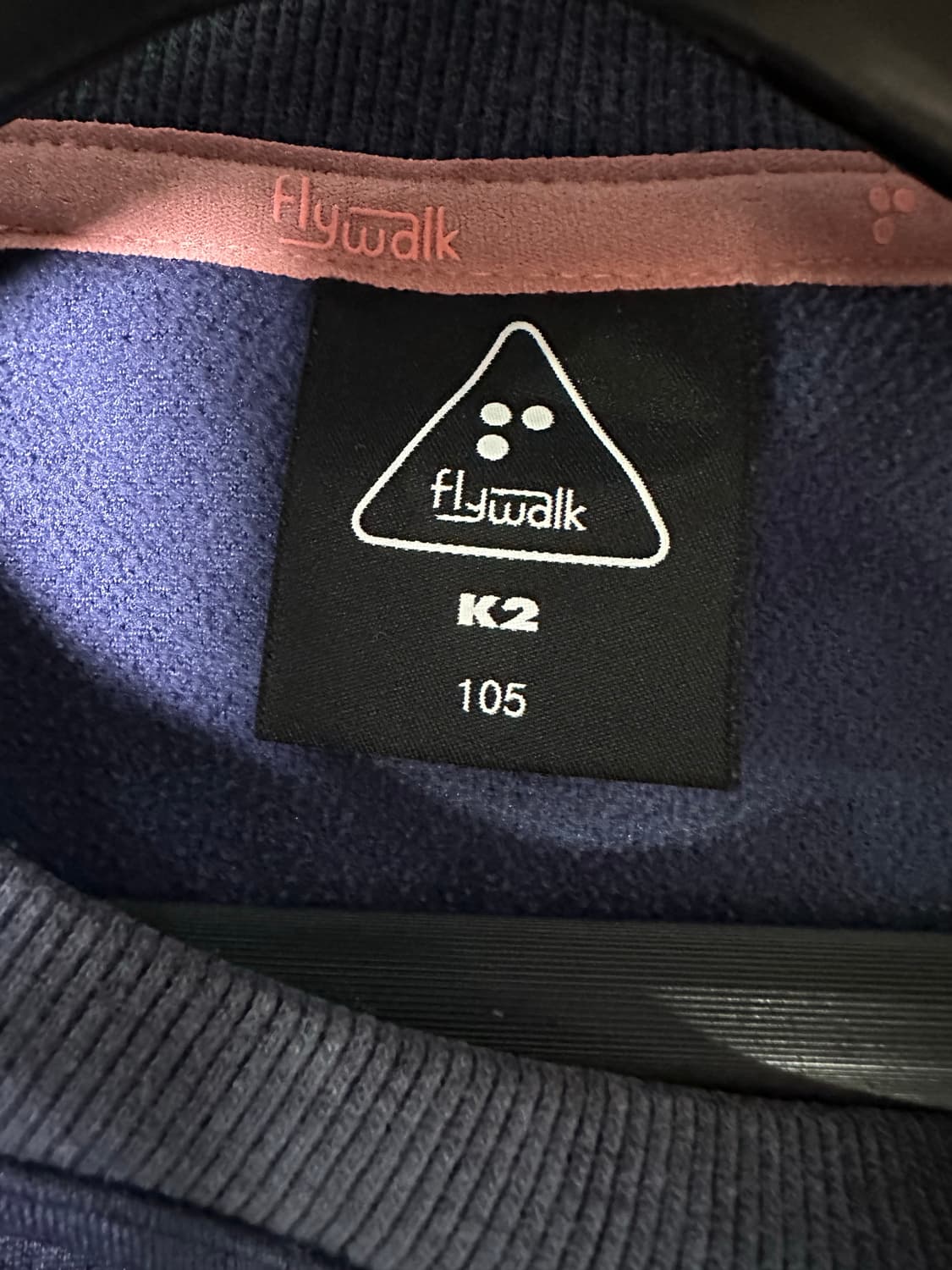K2 플라이워크 맨투맨 네이비 상품이미지4