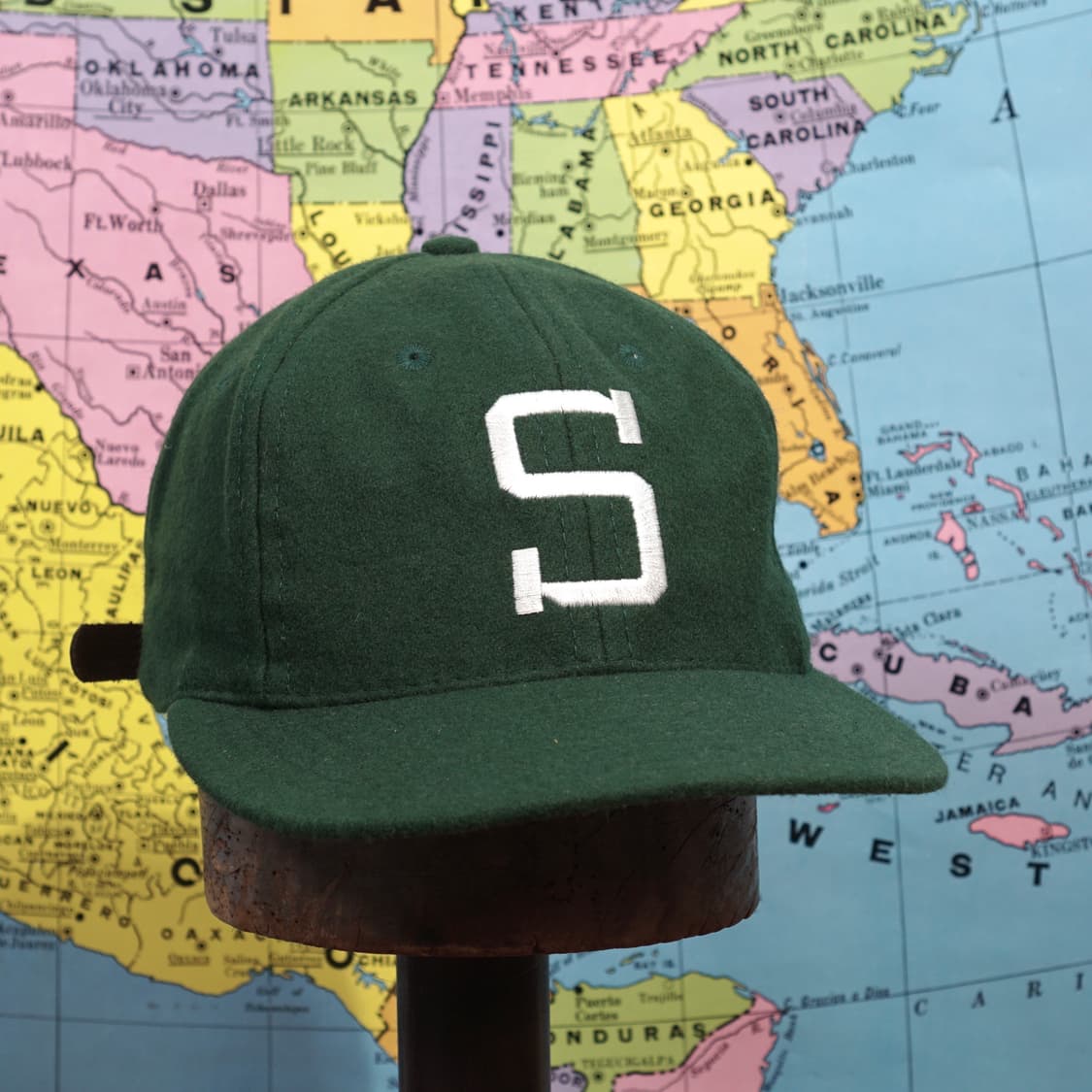 이벳필드 USA 오리지널 미시간 로고 울 캡 상품이미지2