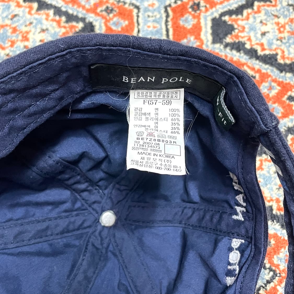 빈폴 네이비 볼캡 FREE 상품이미지3