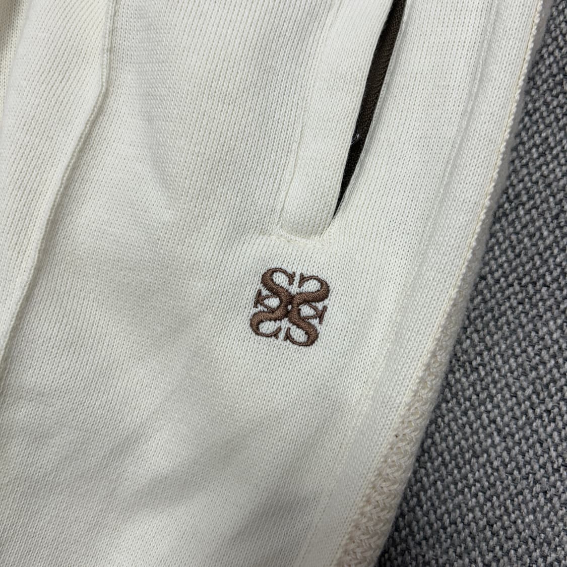 세터 아이보리 트랙팬츠(XS) 상품이미지2