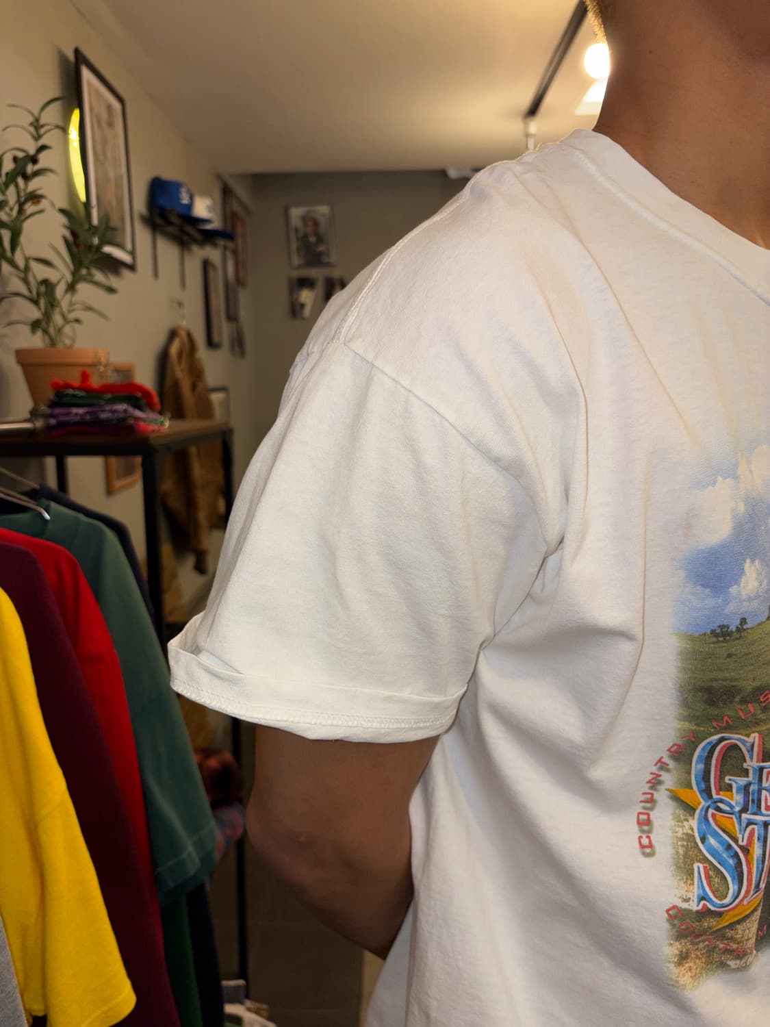 90‘s George Strait country music T-shirt 상품이미지5