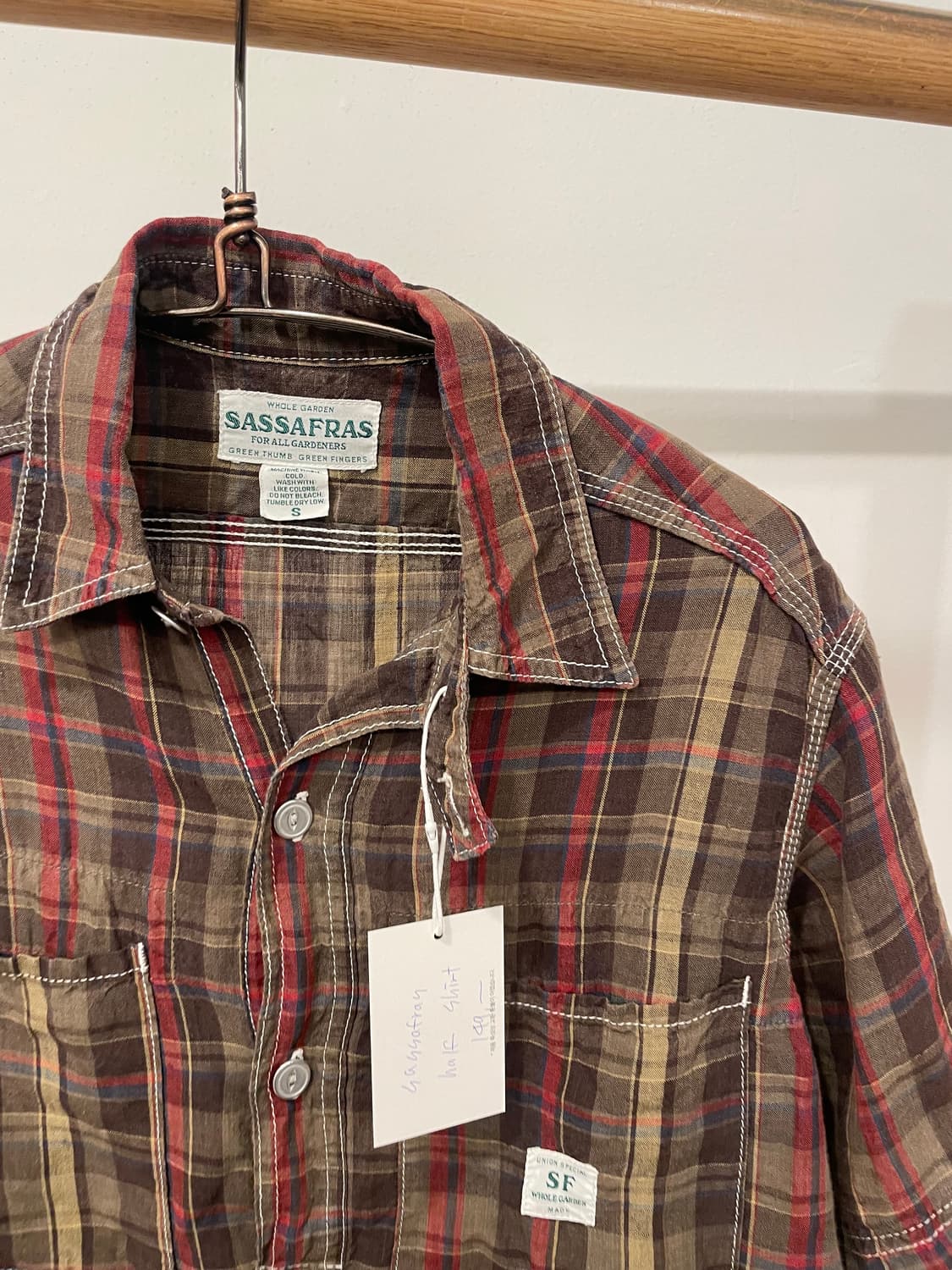 SASSAFRAS HALF SHIRT 상품이미지2