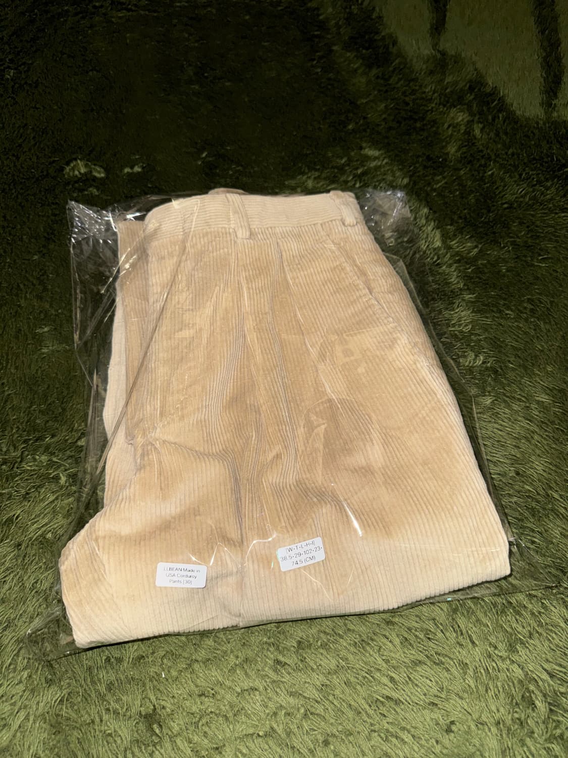 [M] 90s 엘엘빈 Made in USA 코듀로이 트라우저 상품이미지10