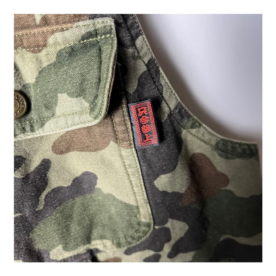 [JPN] 빈티지 카모 헌팅 베스트 상품이미지4