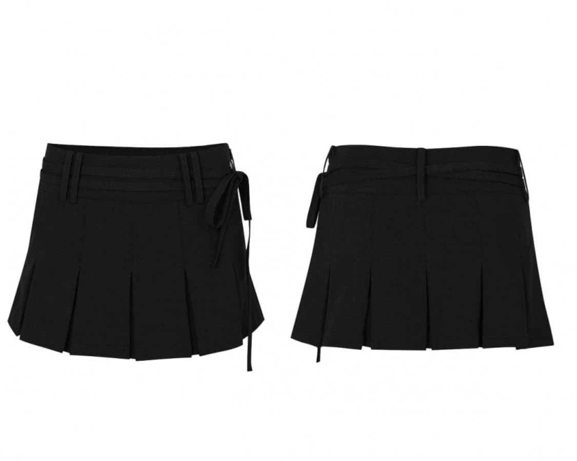 페인오어플레져 플리츠 스커트 상품이미지2