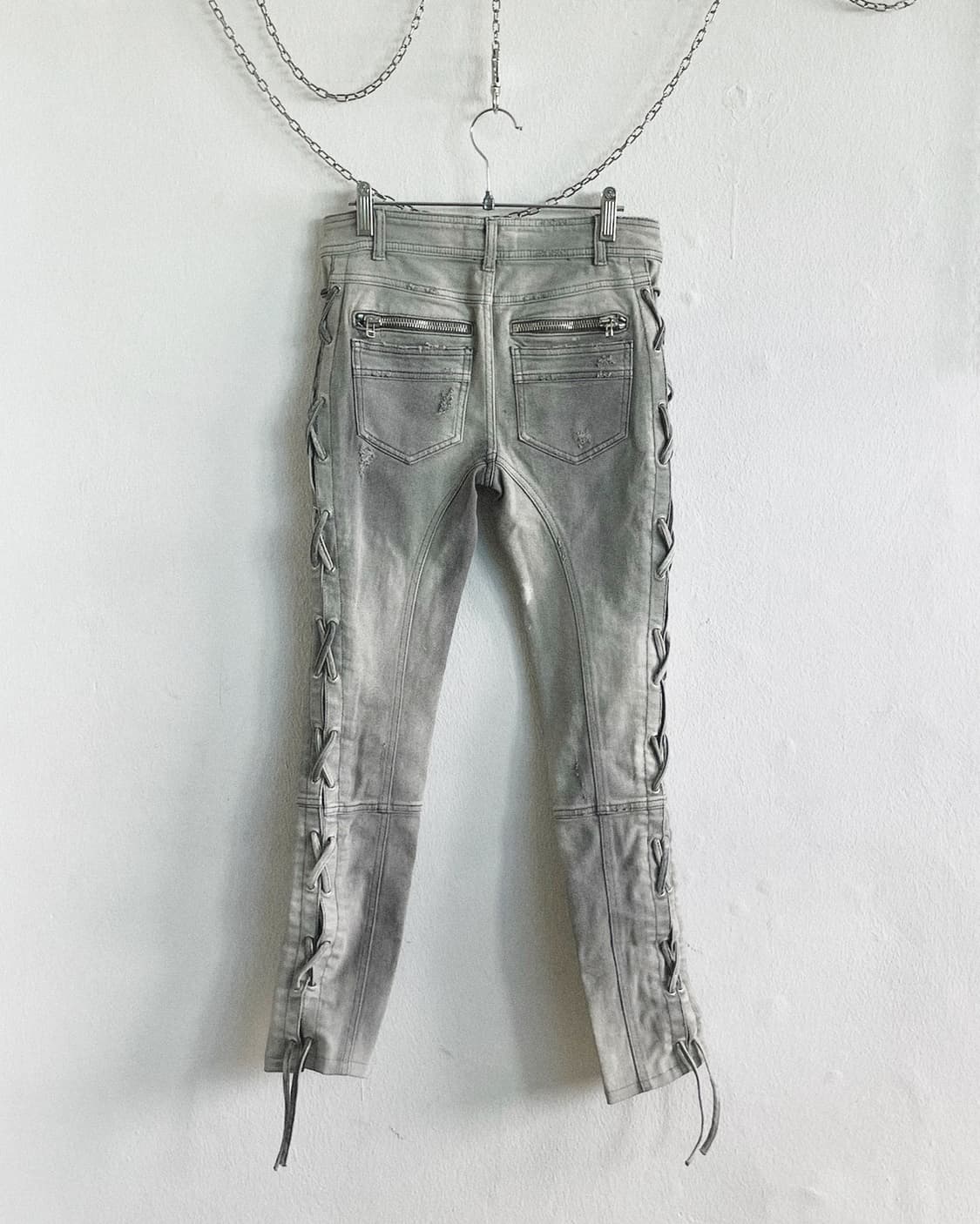 new* 페이스커넥션 데카르넹 사이드 본디지 바이커데님 상품이미지7