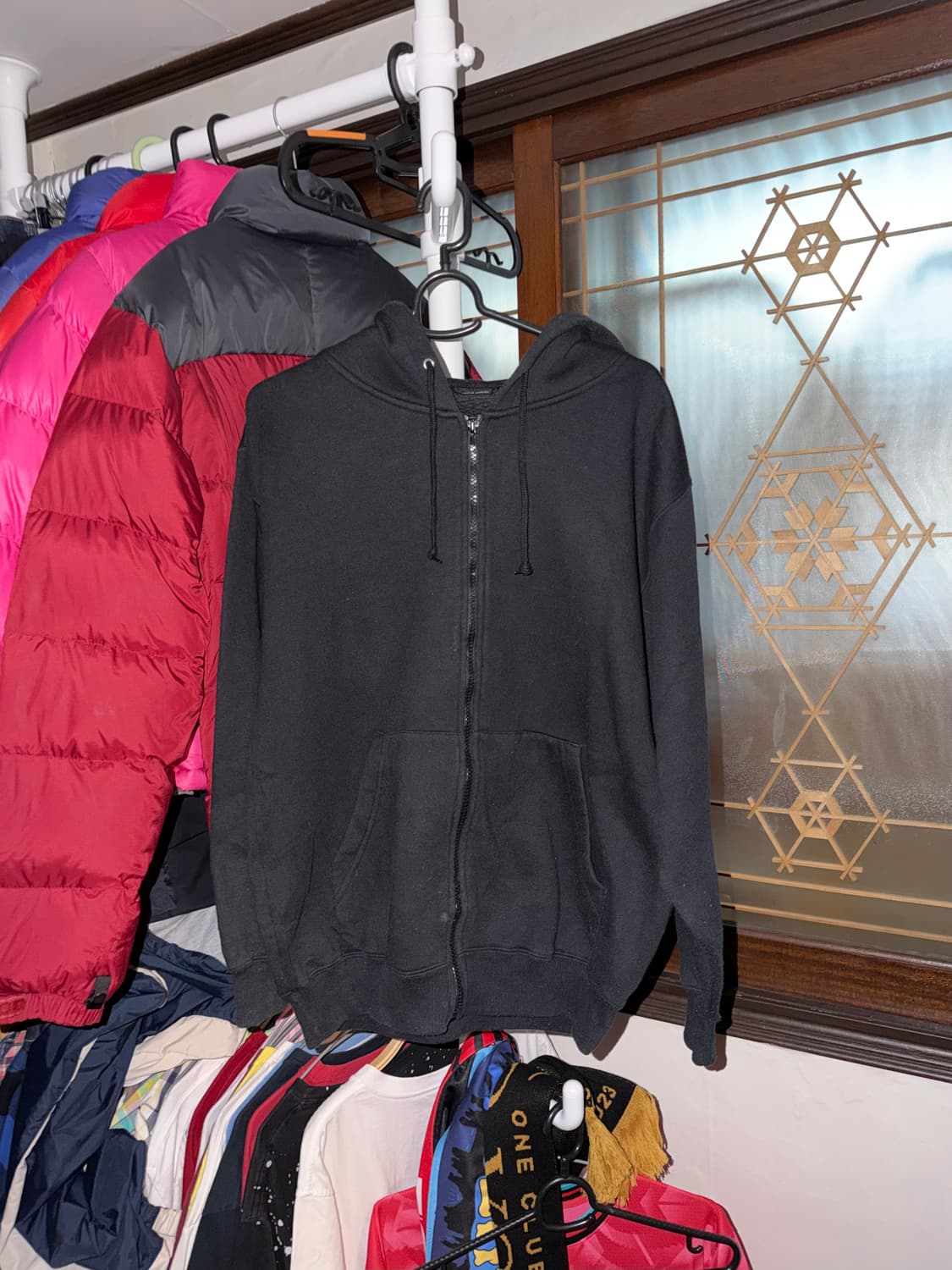 North Sea Ancestress 기모 후드 집업 후디 Y2K 상품이미지3