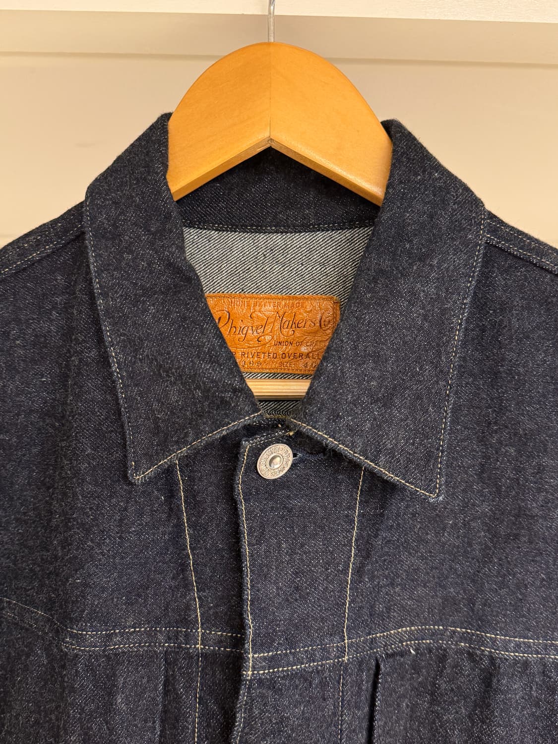 피그벨 lot300 데님 자켓 상품이미지4