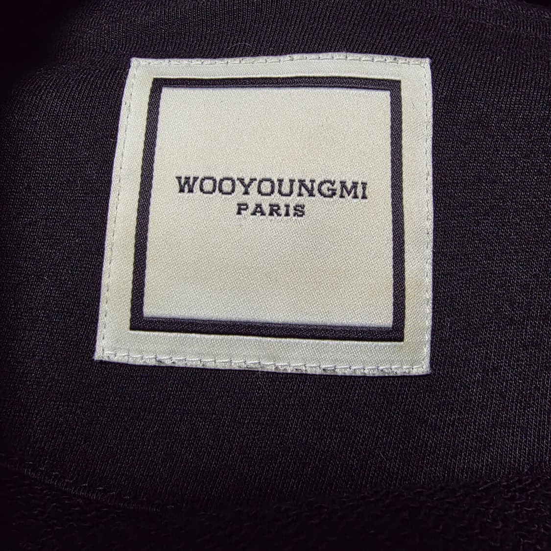 {클로젯}[48][새상품급]우영미 플라워 백로고 후드티 상품이미지7