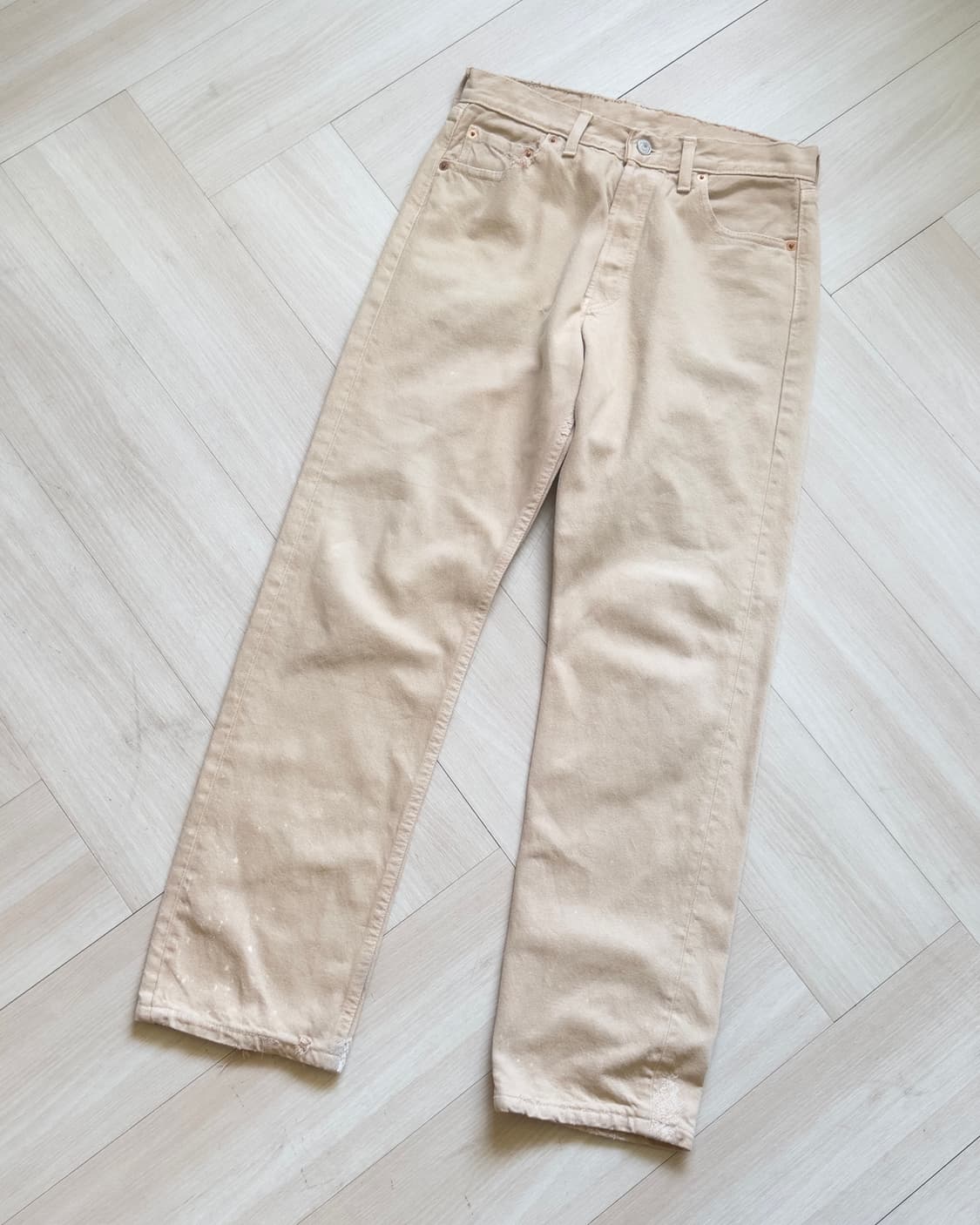 [levis 501]painting destroyed pants 상품이미지2