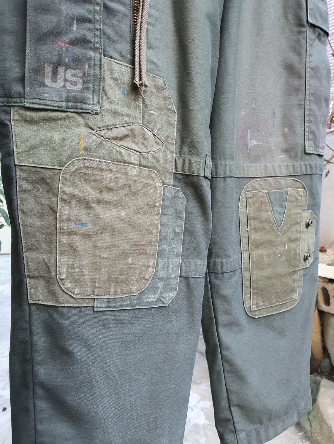 m-65 팬츠 빈티지 커스텀[업그레이드 버전/ 프론트 지퍼] 상품이미지7