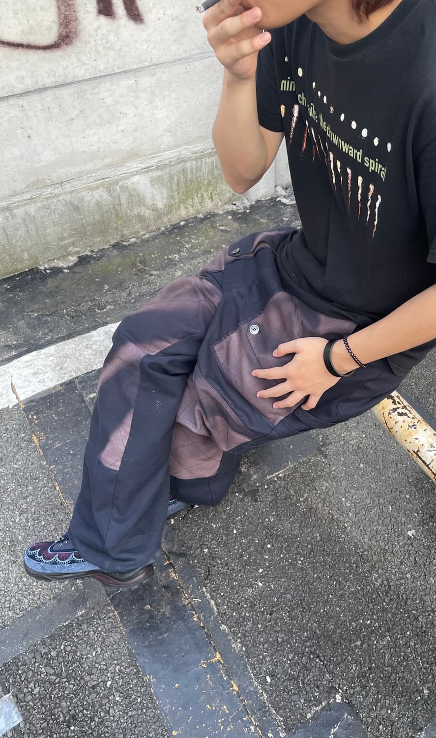 jiyongkim doble knee navy 상품이미지1