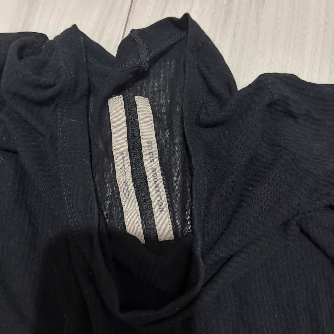 rickowens long sleeve 릭오웬스 롱슬리브 s 상품이미지2