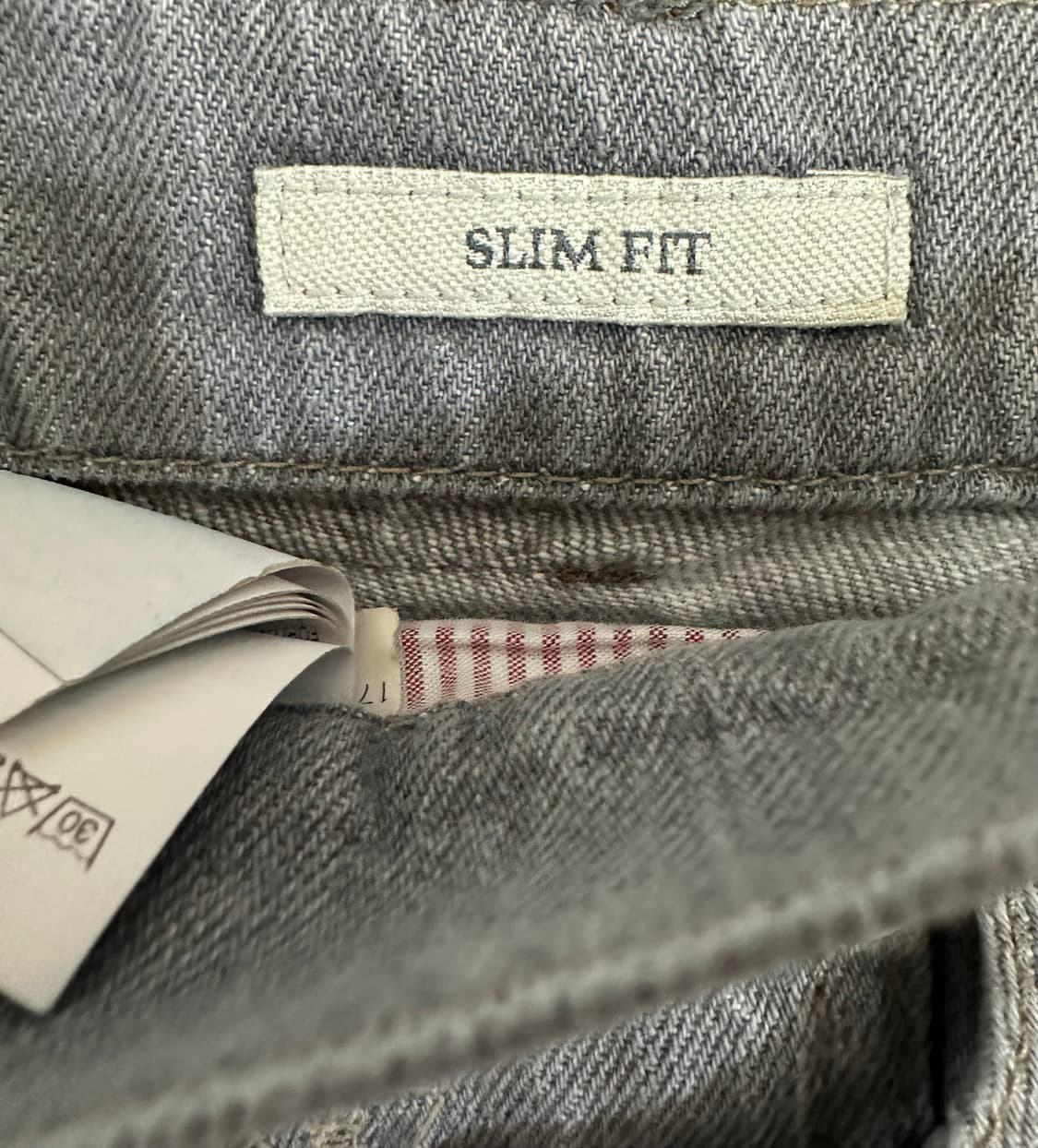 브루넬로 쿠치넬리 그레이 데님 팬츠 청바지 상품이미지4