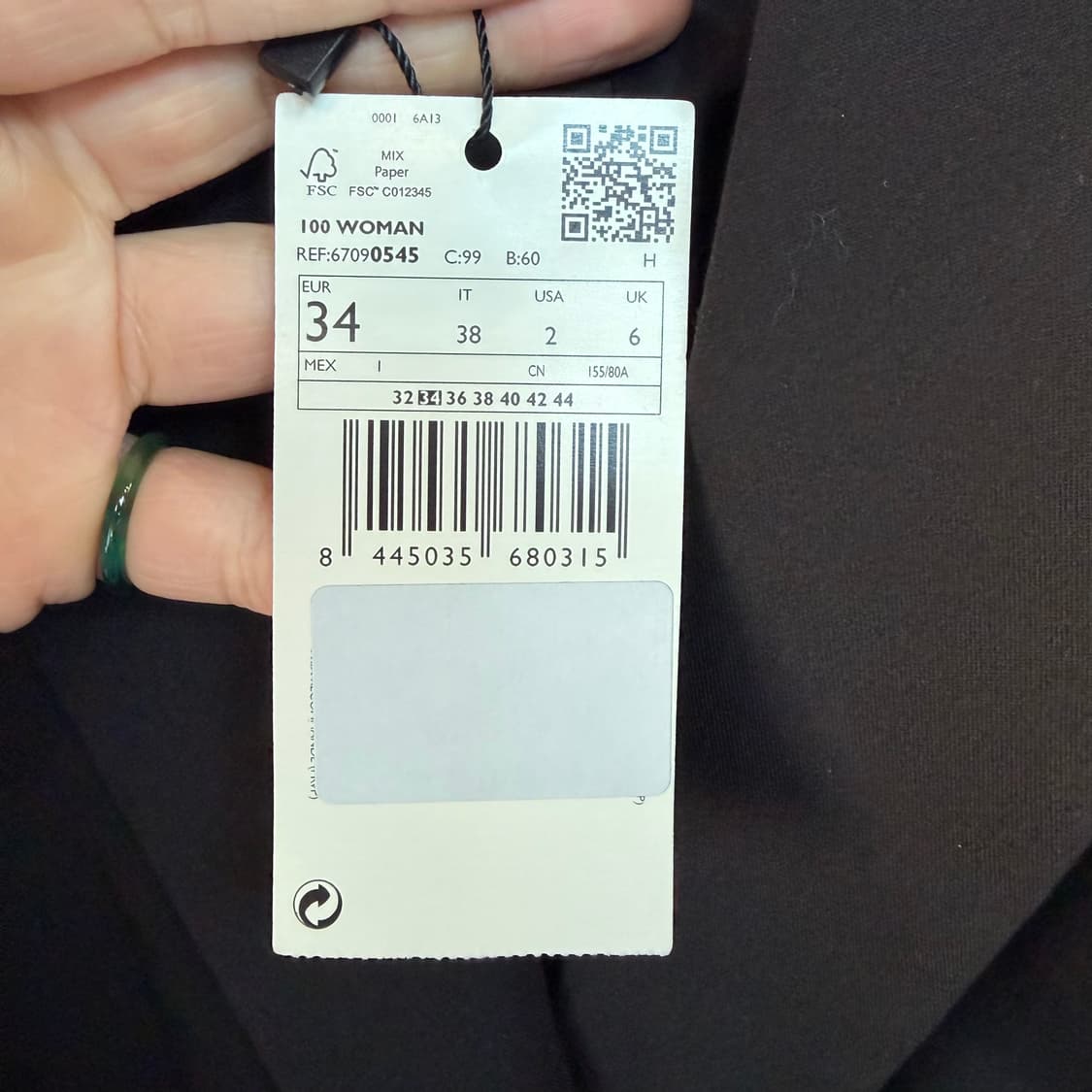 MNG 블랙 여성 자켓 상품이미지3