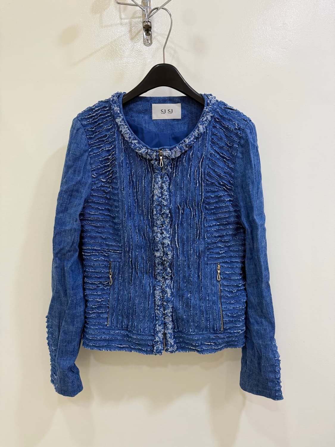 한섬 sjsj 블루종 자켓 정품 상품이미지1