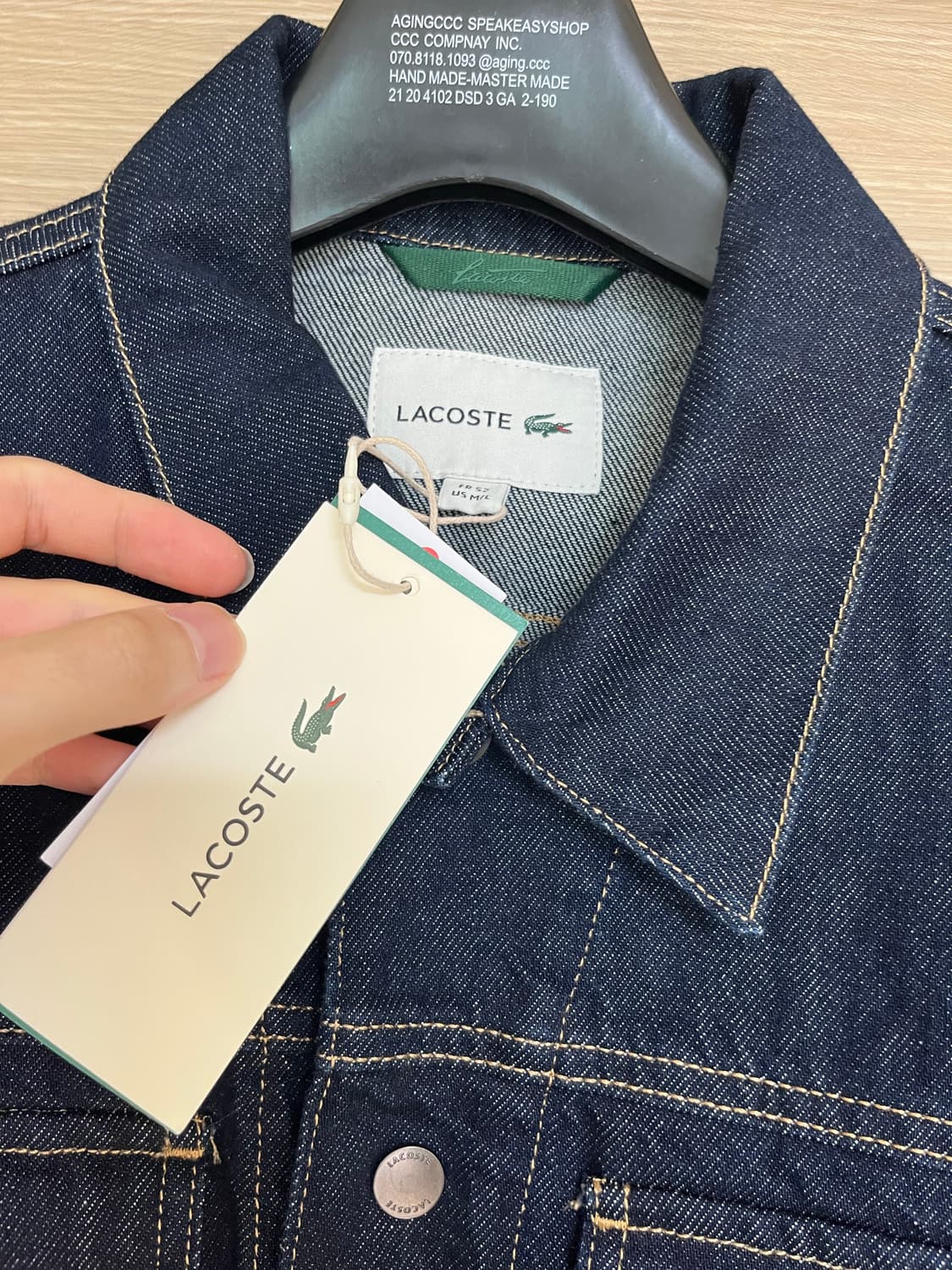 라코스테 데님자켓 상품이미지4