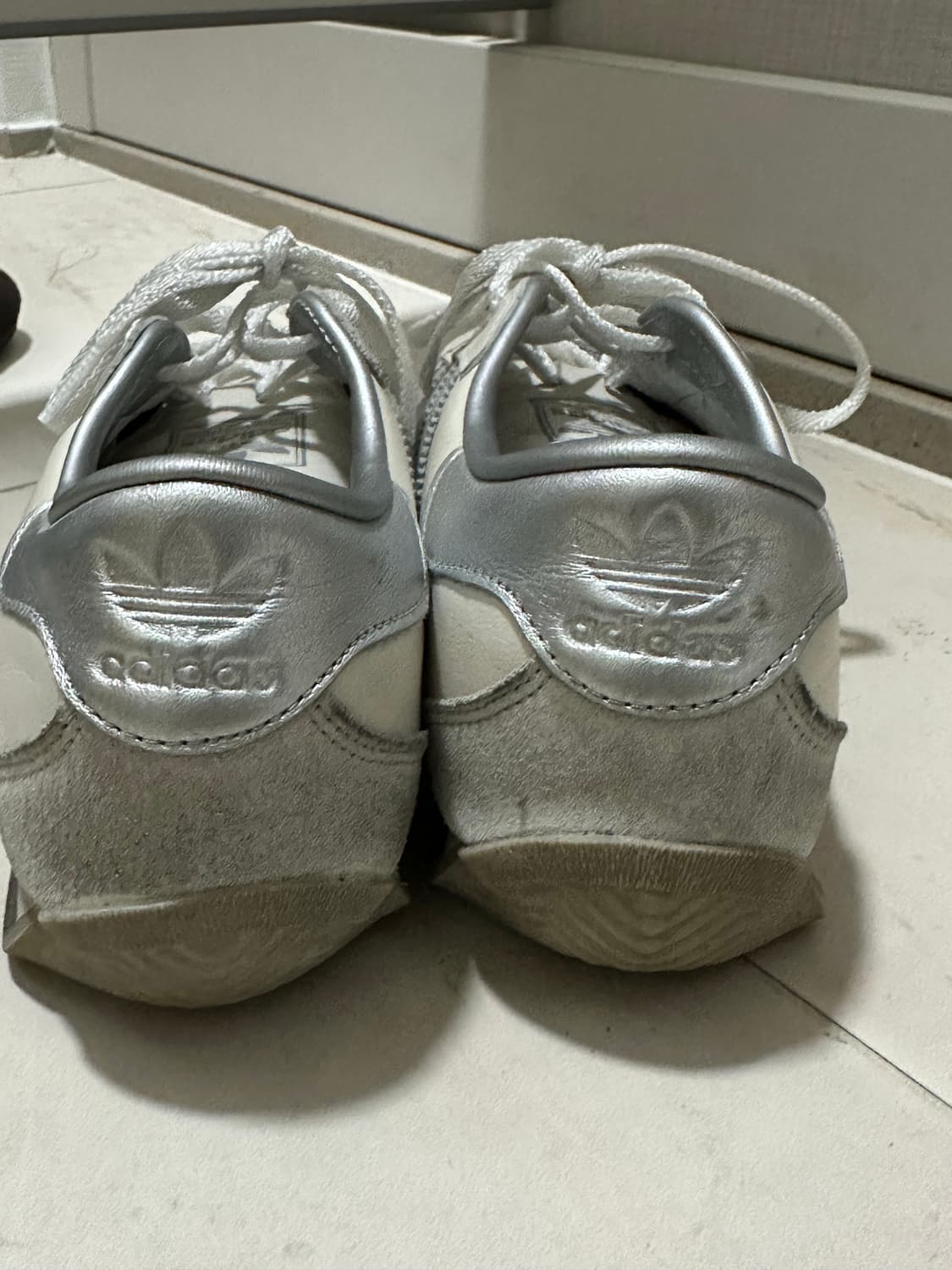 아디다스 컨트리 II - 크림:실버 235 상품이미지5