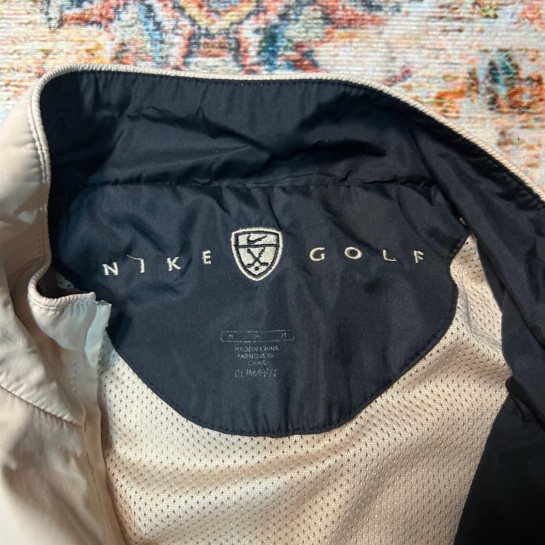 [L] 나이키 나일론 컨버터블 풀오버 하프 집업 상품이미지4