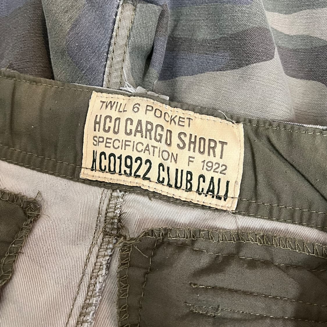 HCO1922 카모 밀리터리 카고 팬츠 반바지 34 상품이미지4