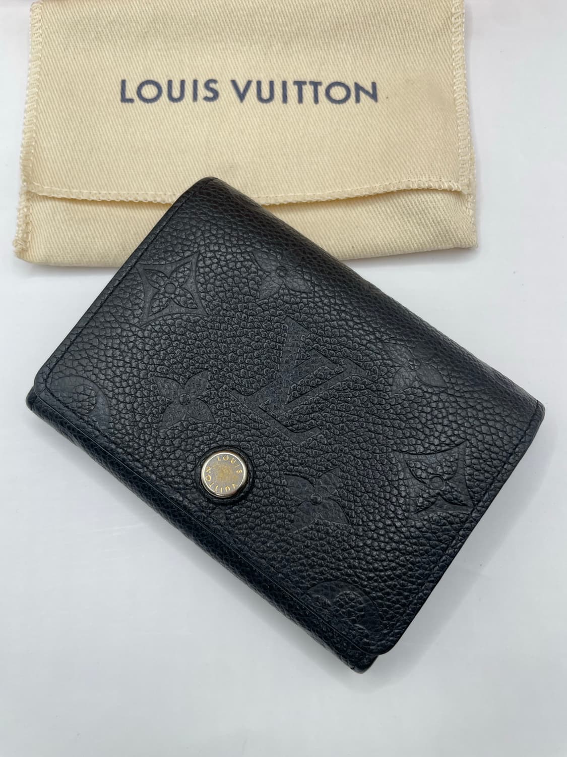 루이비통 앙프렝뜨 모노그램 카드지갑 블랙 상품이미지4