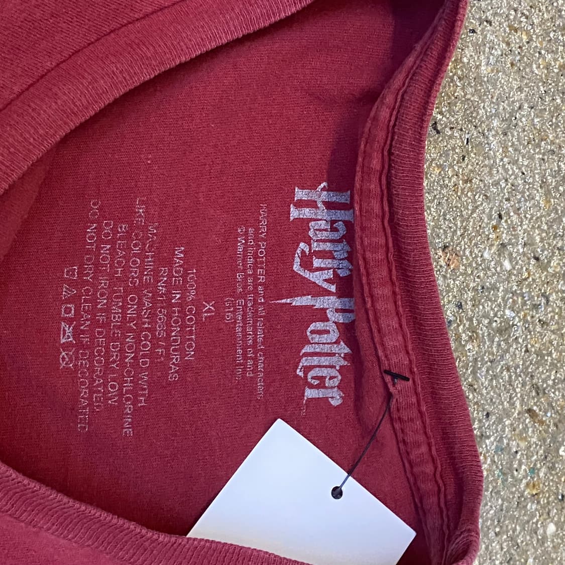 미국 빈티지 해리포터 그리핀도르 정식 굿즈티 반팔티 상품이미지5