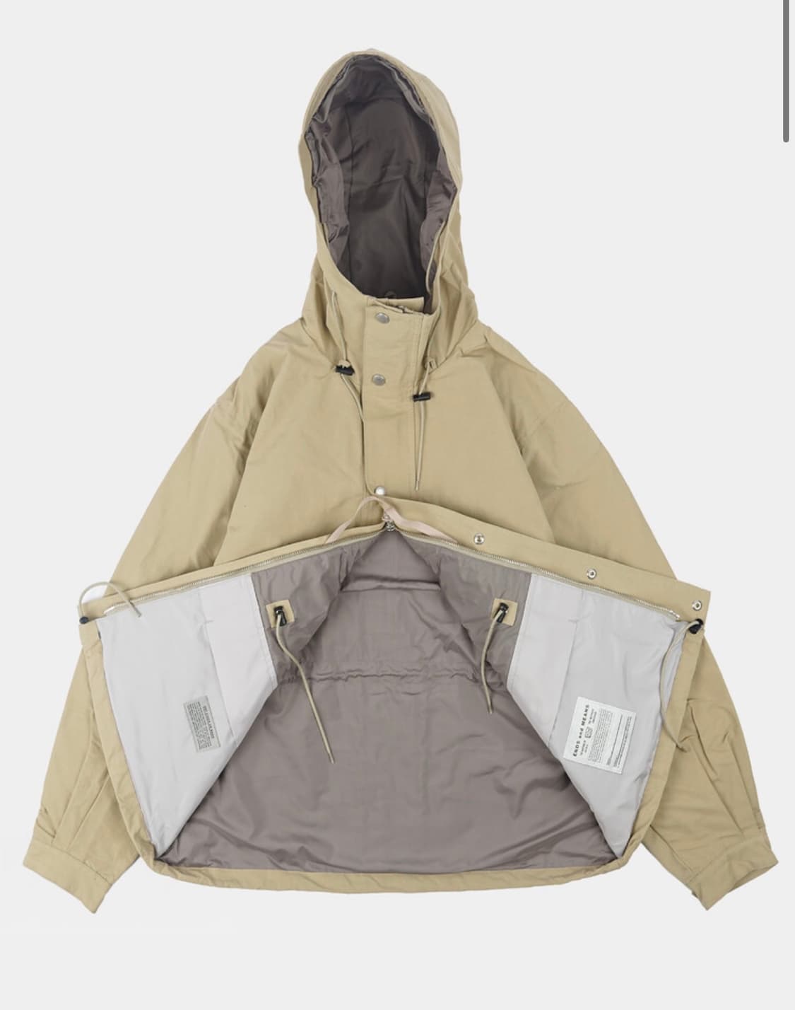 엔즈앤드민즈 Ends and Means / 산포자켓 / M /베이지 상품이미지2