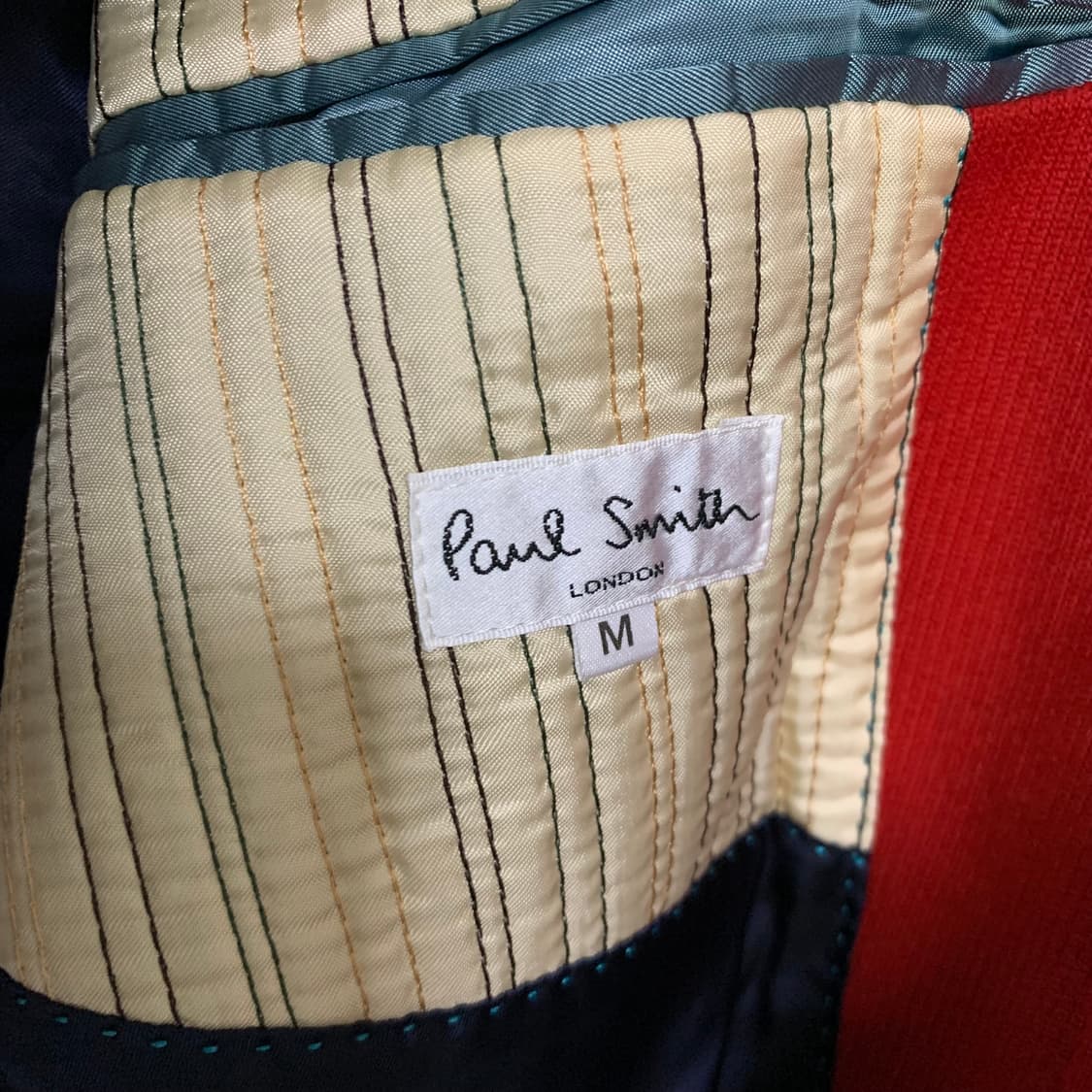 폴스미스 빈티지 레드 모직 롱 코트 M 상품이미지7