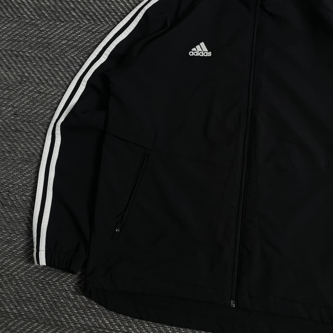 00s 아디다스 올드스쿨 배색 우븐 트랙자켓 & 트랙팬츠 세트o 3741 상품이미지4