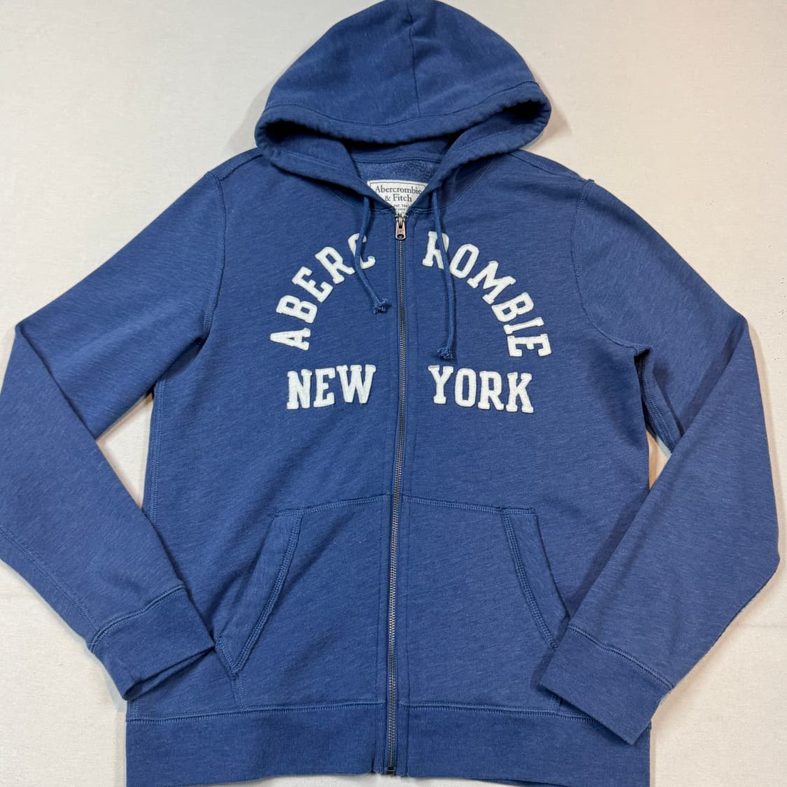M) 아베크롬비 스펠로고 후드집업 상품이미지2