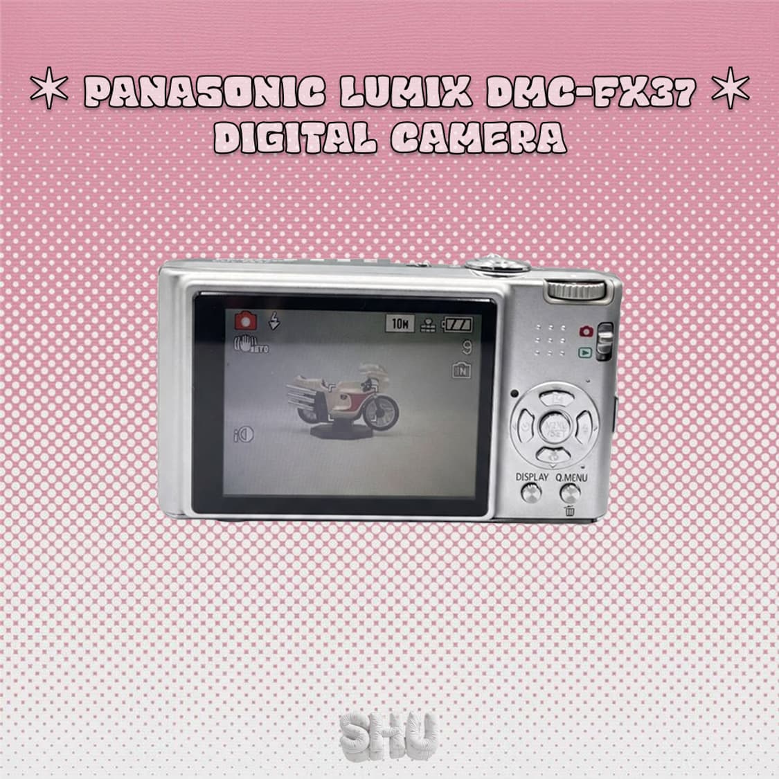 파나소닉 루믹스 DMC-FX37 빈티지 디카 디지털 카메라 실버 상품이미지4