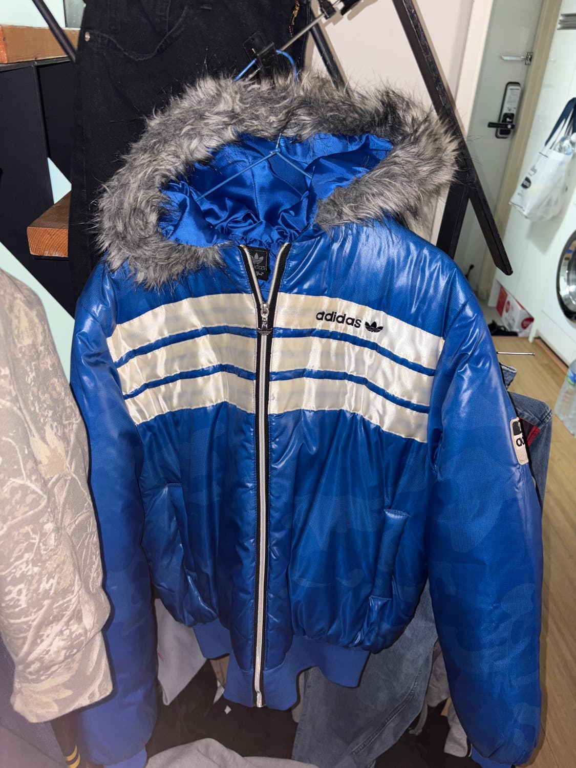 Adidas 아디다스 fur 퍼 패딩 상품이미지1