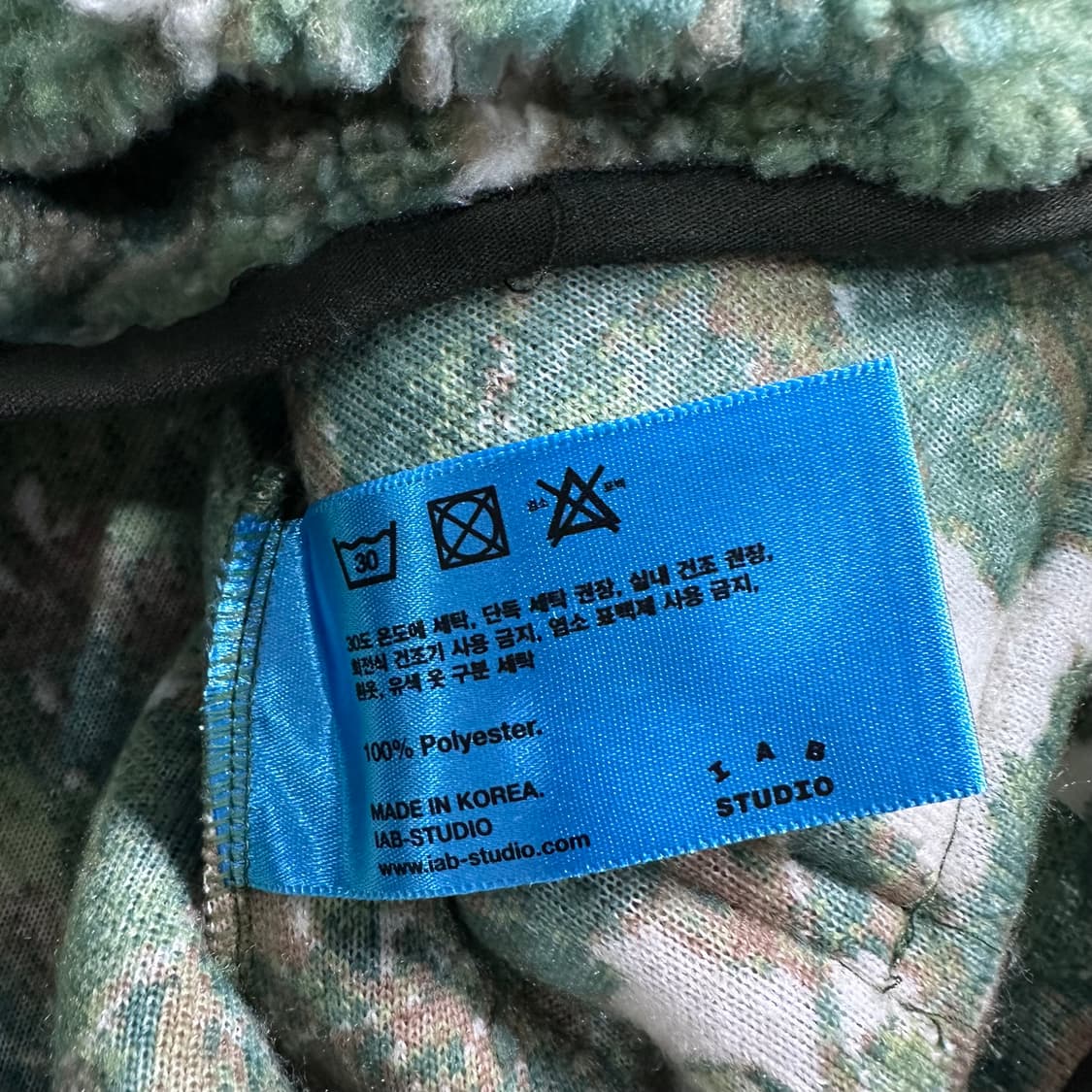 아이앱 x 헬리녹스 후리스 반집업 상품이미지7