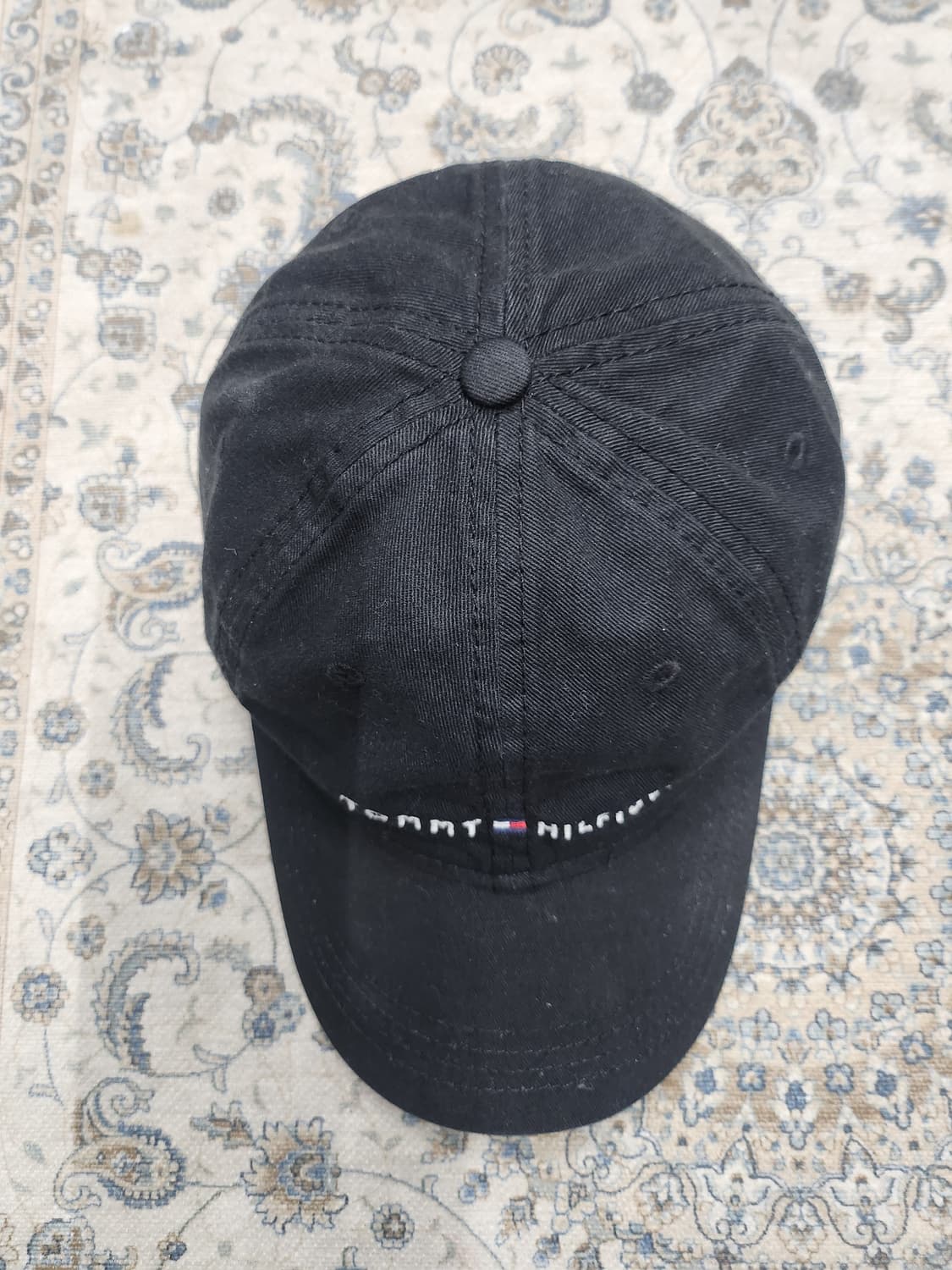 타미힐피거 블랙 볼캡 상품이미지3