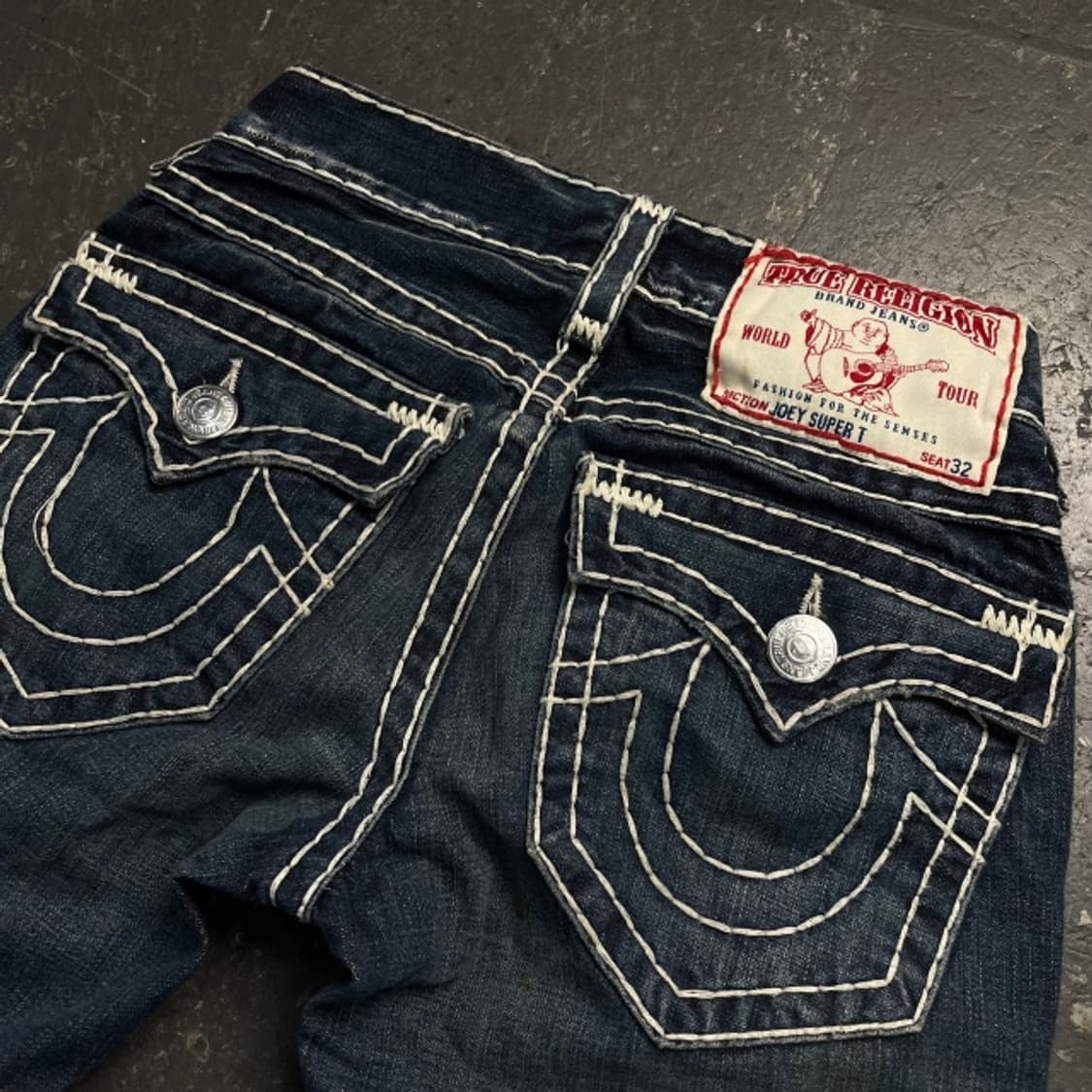 27 트루릴리전 조이 수퍼 티 데님팬츠 상품이미지5