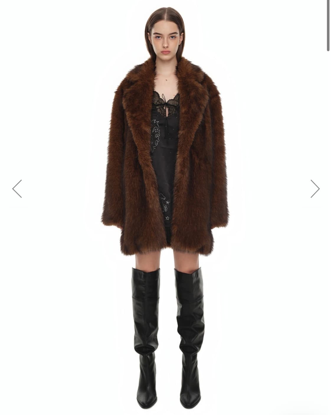 투머치택스 폭스 퍼 자켓  상품이미지2