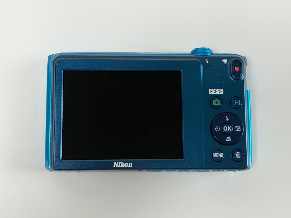 니콘 쿨픽스 S3600 블루 디카 디지털 카메라 상품이미지3