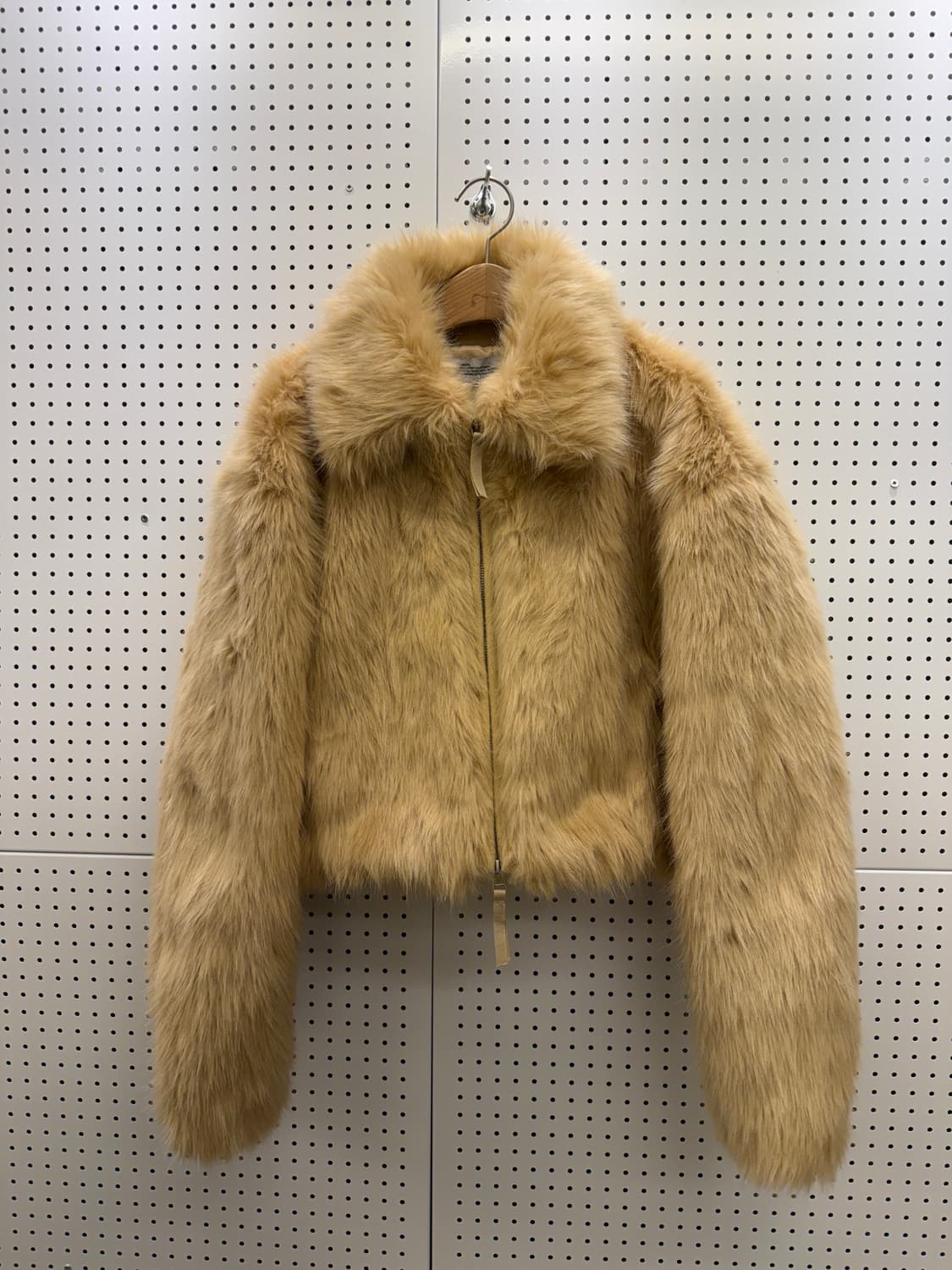 파르티멘토 페이크 퍼 크롭 자켓 U582 상품이미지2