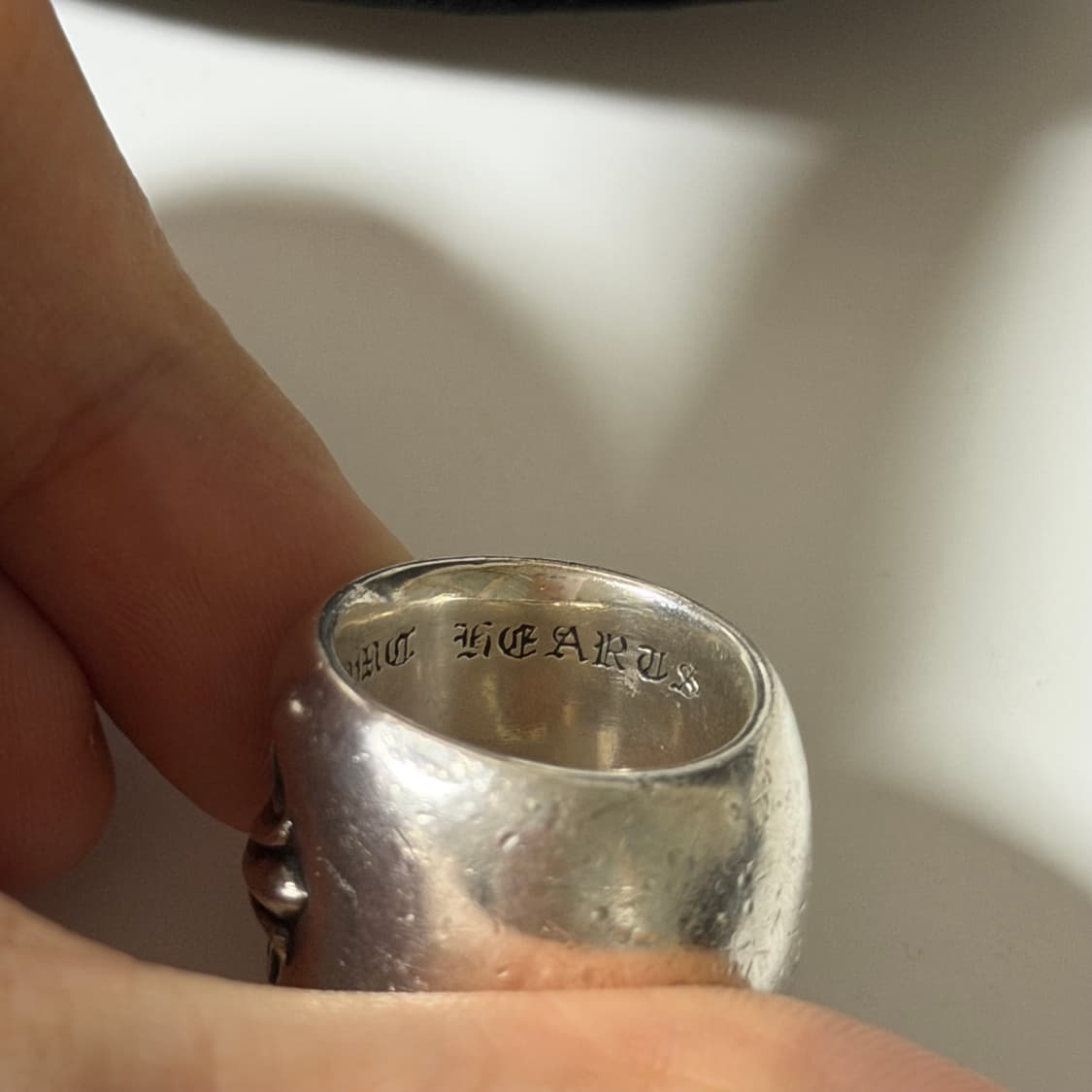 (국내영수증 풀구성)US8.5 (18호) 크롬하츠 클래식 오발링 상품이미지7