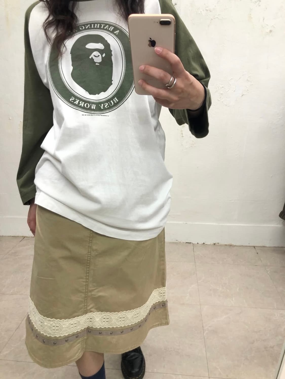 베이프 레글런 티셔츠  상품이미지3