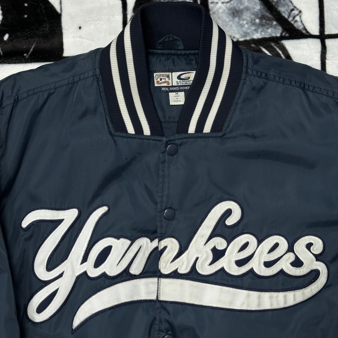 마제스틱 뉴욕 양키스 바시티 자켓 상품이미지3