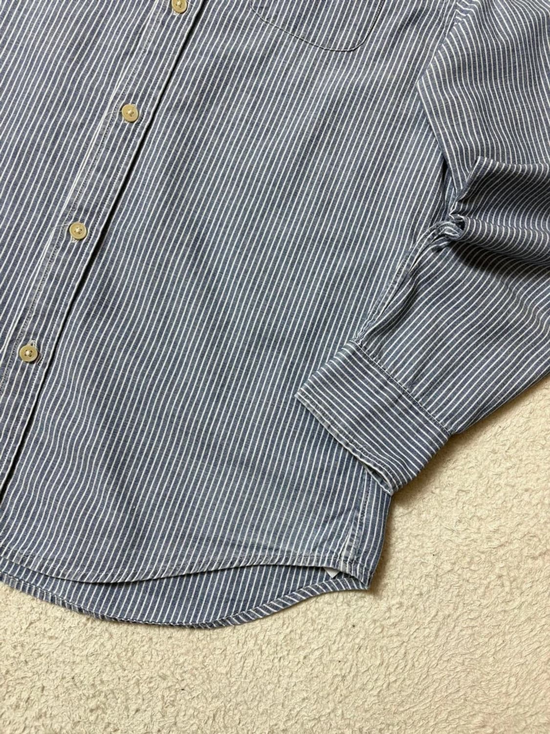 폴로 랄프로렌 00's 헨리넥 스트라이프 셔츠 PN6565 상품이미지5